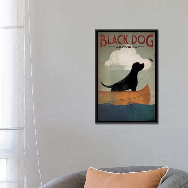 Winston Porter Black Dog Canoe Co. I by Ryan Fowler GalleryWrapped
